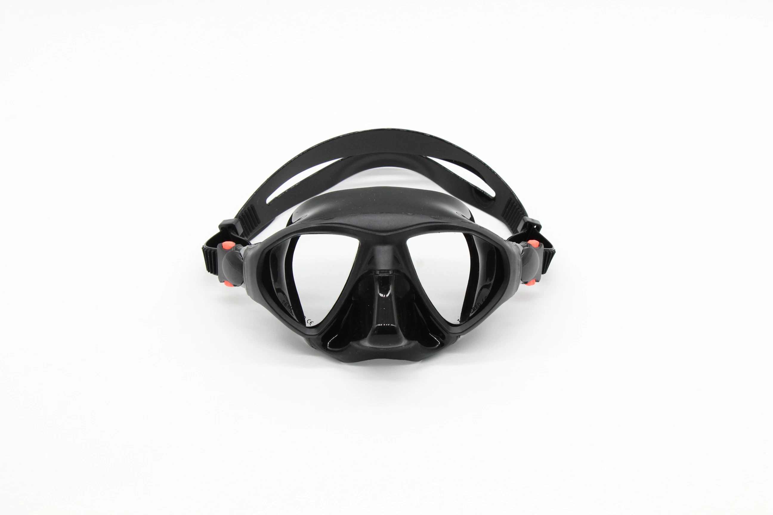 Adulto Scuba Snorkeling máscara de mergulho fácil Fita ajustável com volume baixo para uma melhor visão da lente