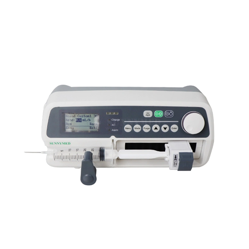 Sy-G079-2 High Quality Cheap Portable Electric Syringe Pump for Hospital and Clinic Use