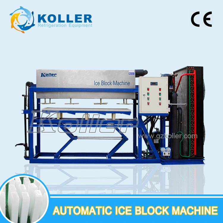 2tons / Day Automatic Ice Block Making Machine Food Grade