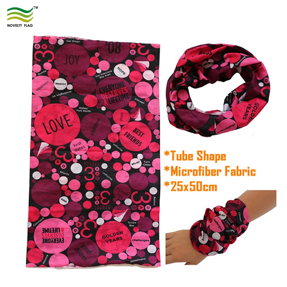 Custom Print Wholesale/Supplier Multifunctional Tube Bandana (NF20F20010)