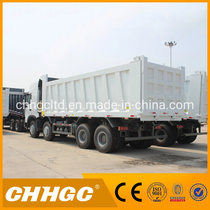 ISO CCC Approved 8X4 Heavy Duty Dumping Truck Rear Tipper Truck for Project Use