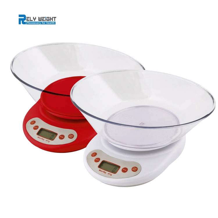 High Precision Digital Weighing Scale with Bowl Food Kitchen Scale