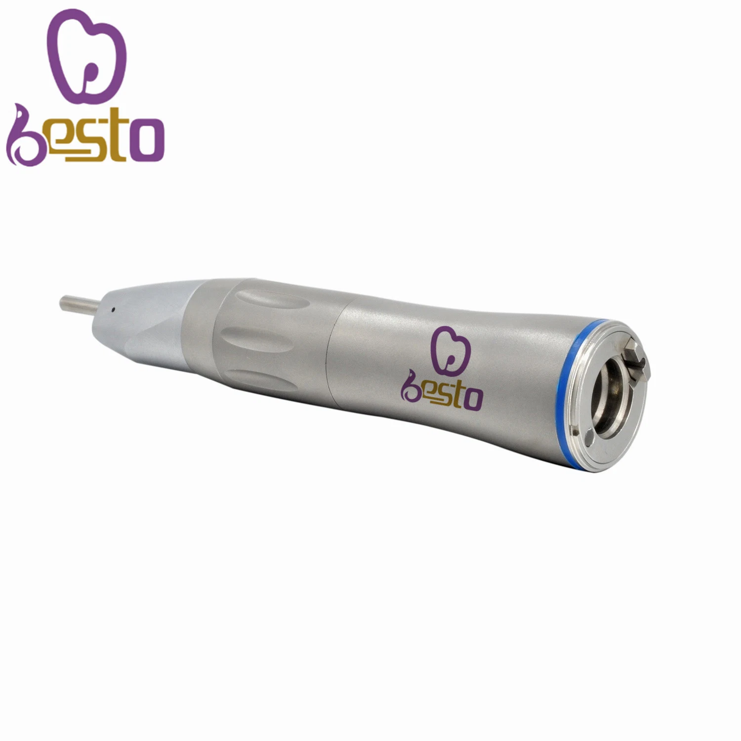 Dent Inner Water Straight Low Speed Dental Handpiece with LED Optical Fiber for Surgical Implant