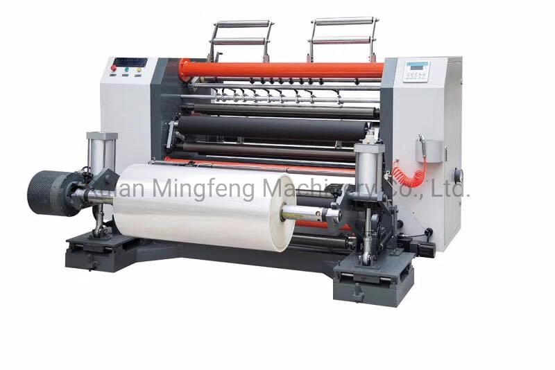 Lfq1600 Computerized PLC Controlled 1600mm Width Thermal Paper Roll Slitting Rewinding Machine