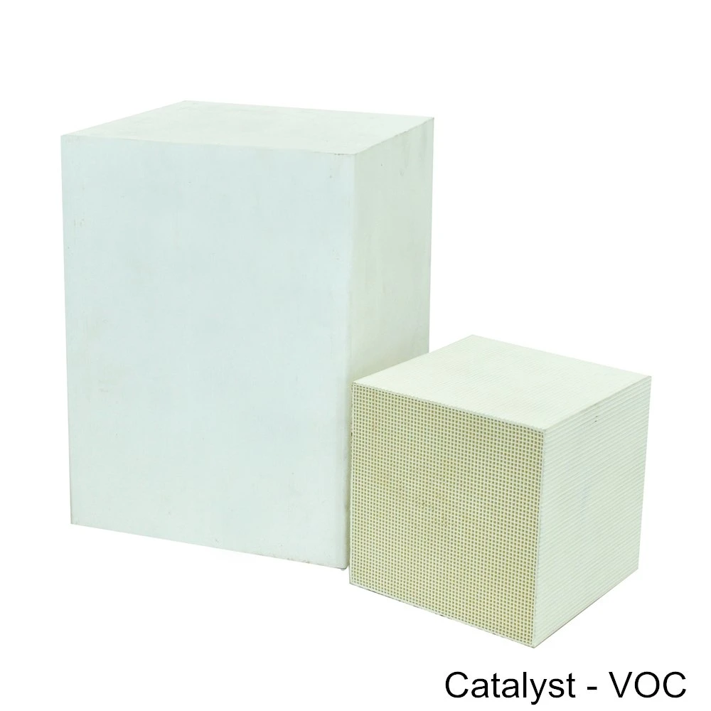 Euro 3 4 5 Industrial Coated Honeycomb Ceramic Cdpf/Doc/SCR/Voc Catalyst for Engine Exhaust