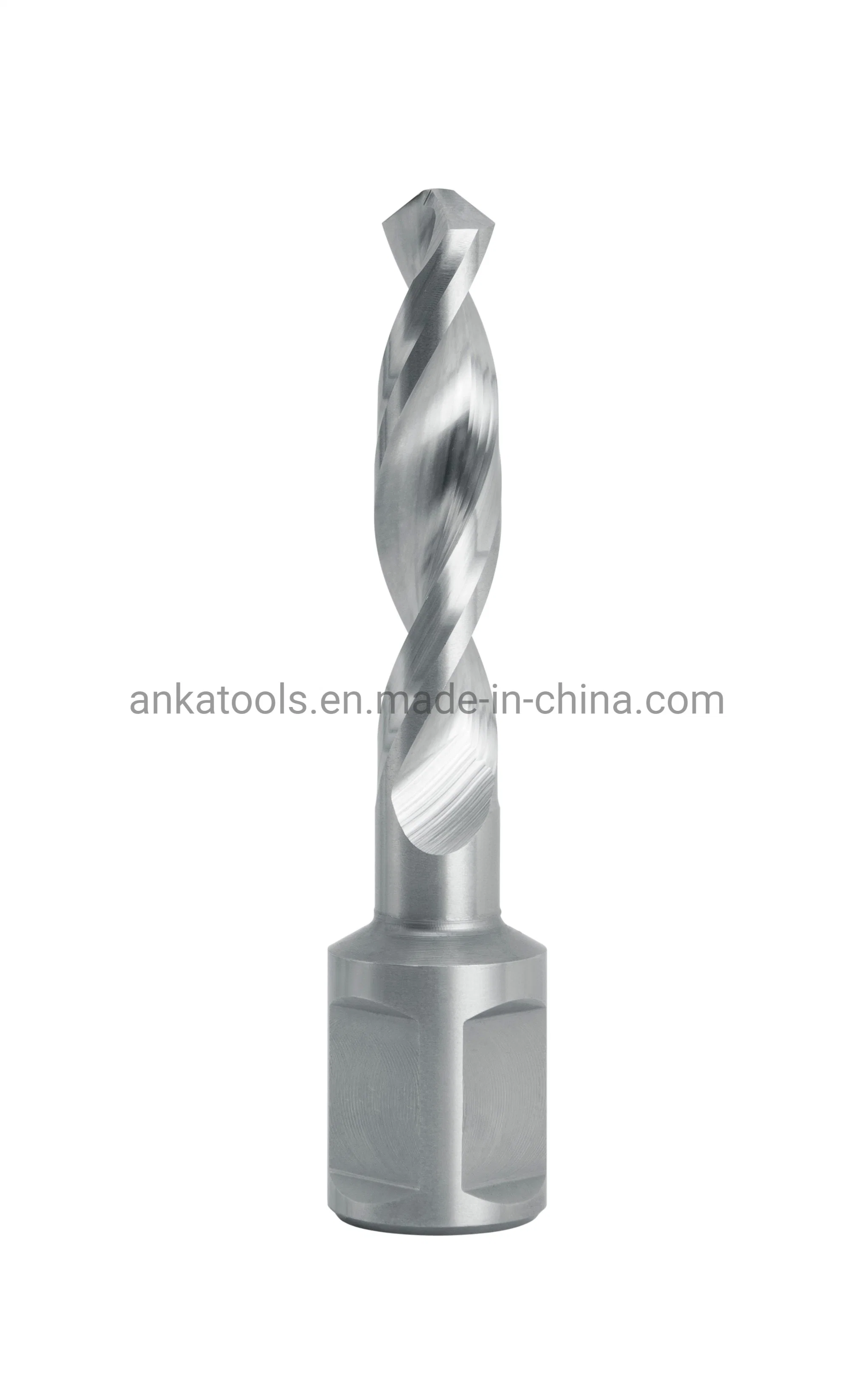 China Factory HSS Fully Ground Drill 50mm Cutting Depth with Weldon Shank