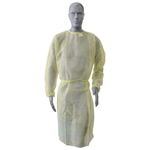 Custom Disposable Clothes PP 25 GSM Non Woven Isolation Gown