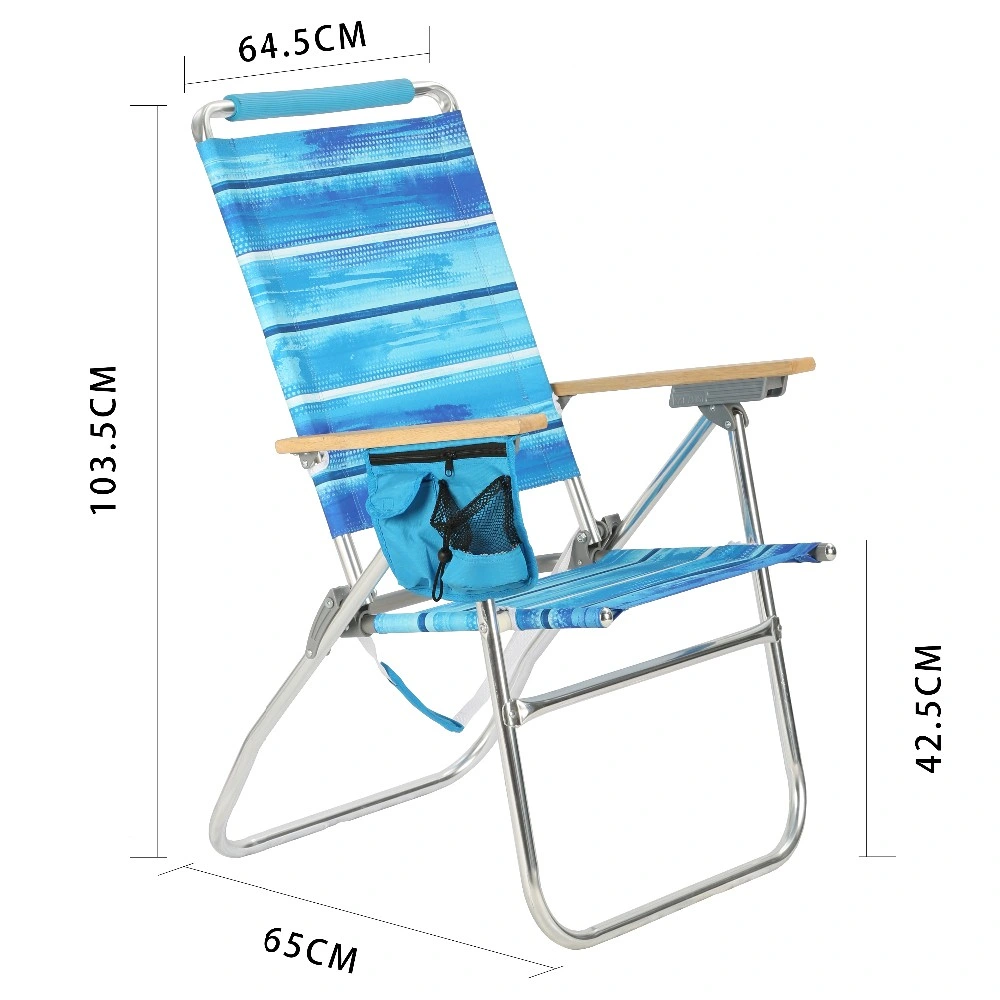 Extérieur confortable, léger et pliable, chaises de camping de plage