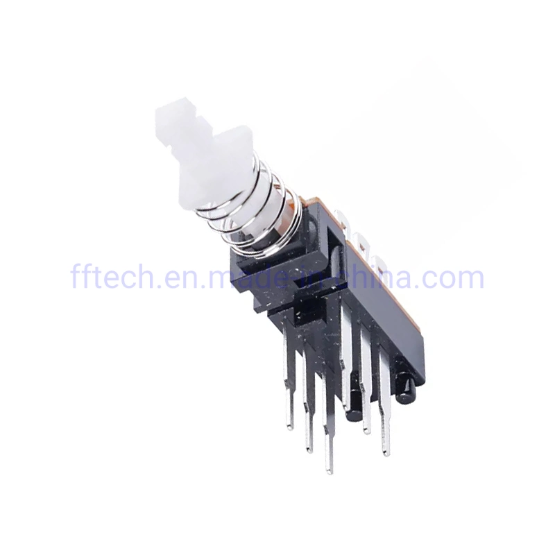 Factory Supply 2*2 Self-Locking Straight Key Push Switch Spring Switch Straight Key Push Button Switch