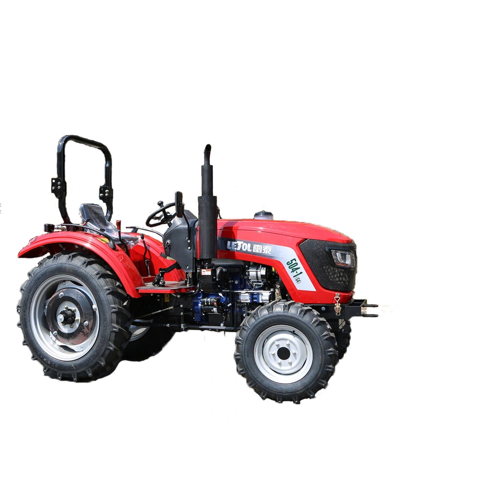 Multifunctional Agricol 4 Wheel Drive Agriculture Tractor 4X4 Agricultura Farm Tractor 50HP