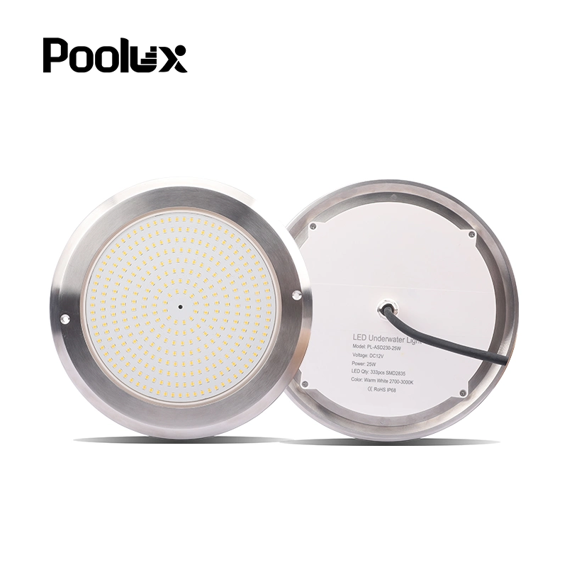 Poolux Nouveau design One Set télécommande 18 touches 18W RVB Lumière sous-marine LED de la piscine