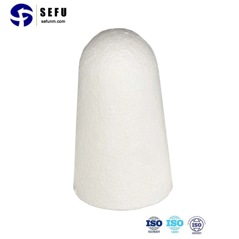 Sefu China Fibra Cerâmica Silicato de alumínio Fabricação de cerâmica de fibra toque o cone do rolamento