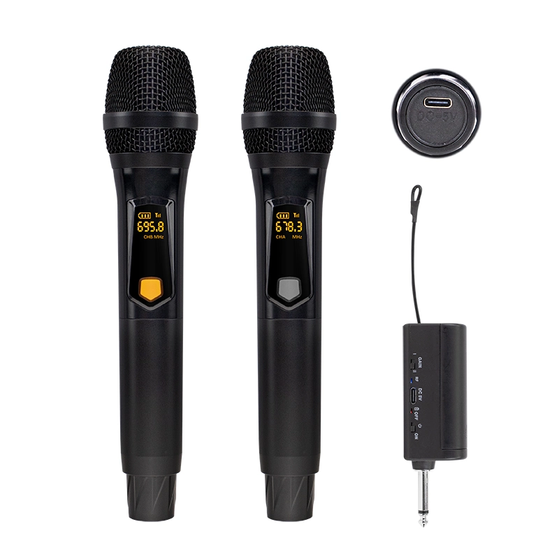 Temeisheng Wireless Microphone 2in1 with Universal Receiver