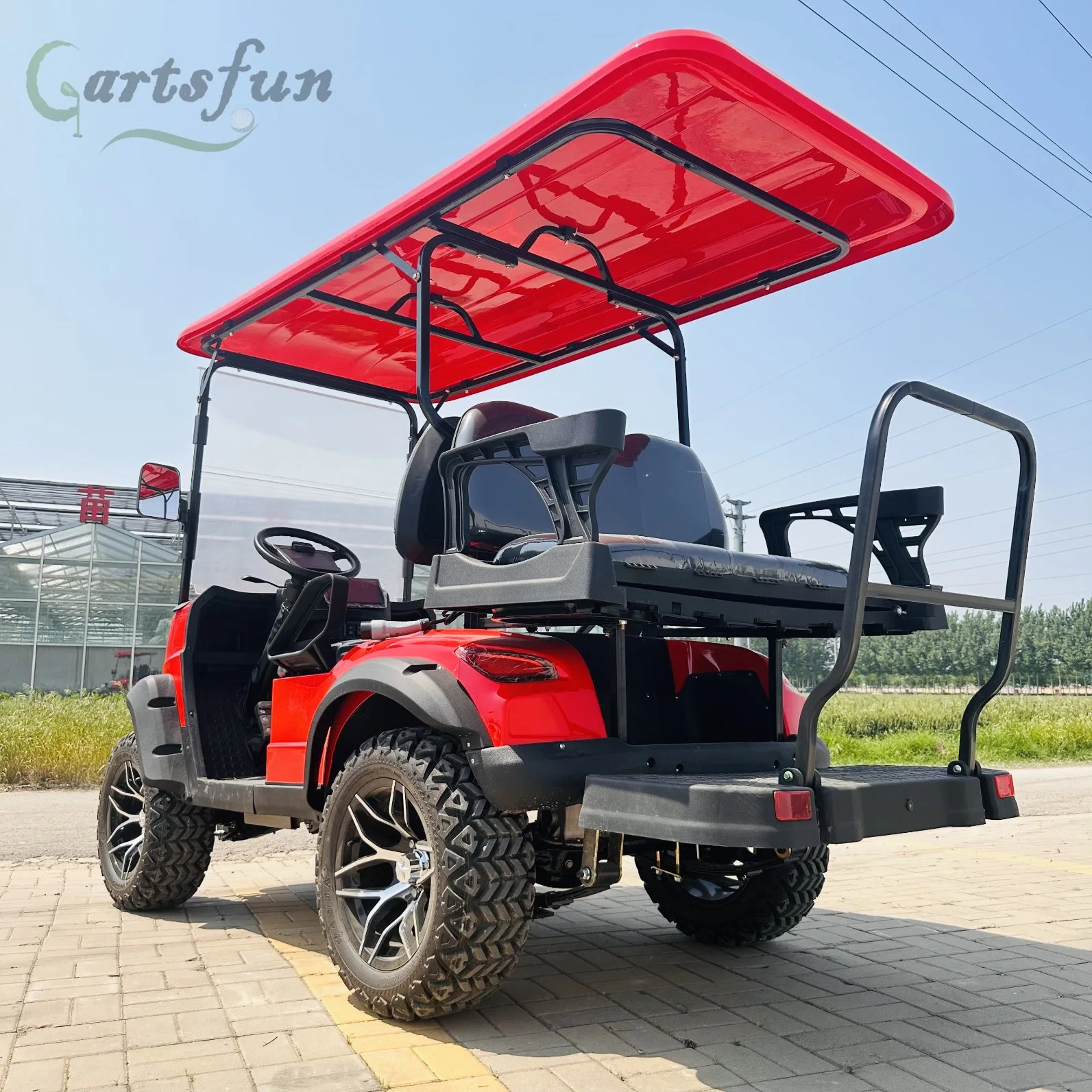 80-100km Mini Electric Golf Cart 6 Seater Street Legal Icon Golf Electric Car