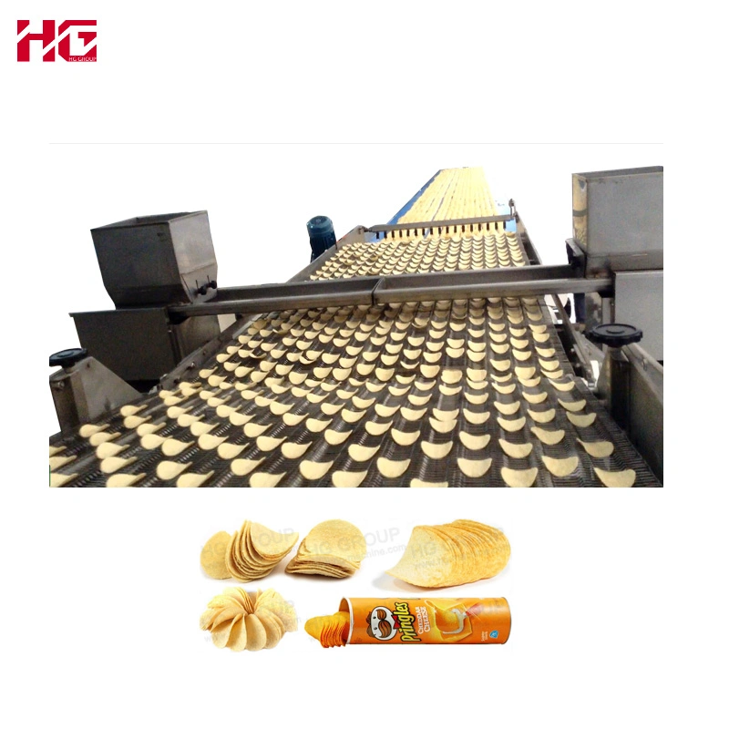 Stackable Tube Pringles Potato Chips Making Machine Manufacturer