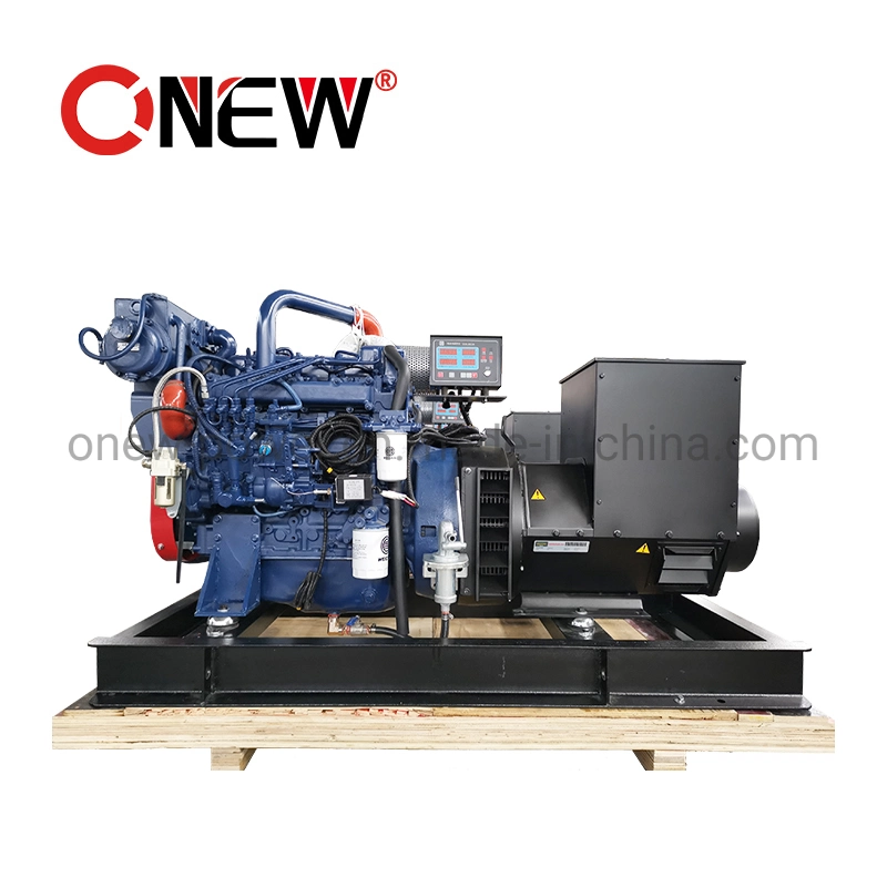 58kw 60kw 63kw10HP Open Tipo 4bt 6bt Inboard 6 Cilindros Weichai Genuíno Marine Medidores de grupo gerador diesel de barco para o preço de venda do Conjunto de Geradores