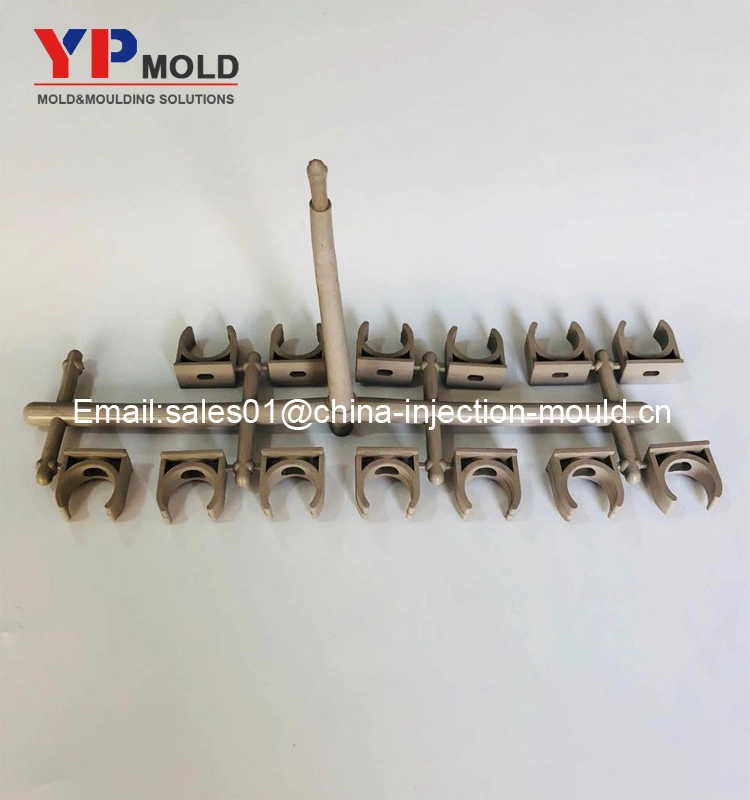 Chinese Fixed Water Pipe Clamps Mould for Plastic Injection Buckle Mold 16 20 25 32