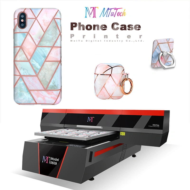 MT Small Format Flatbed UV Printer 6090 for Phone Case,Bottles, Golfs and Various Promotional Items Printing