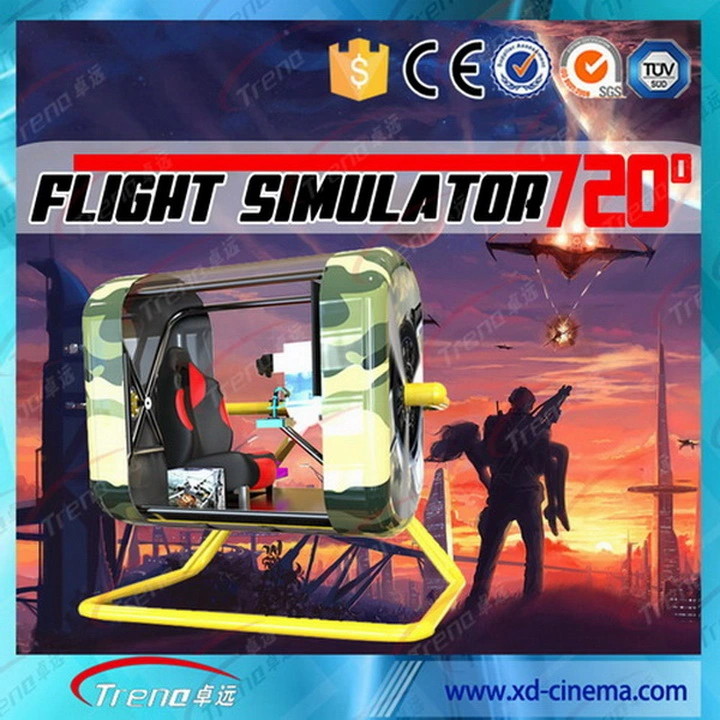 360 Degree Flight Simulator Real Flying Experience Game Machine