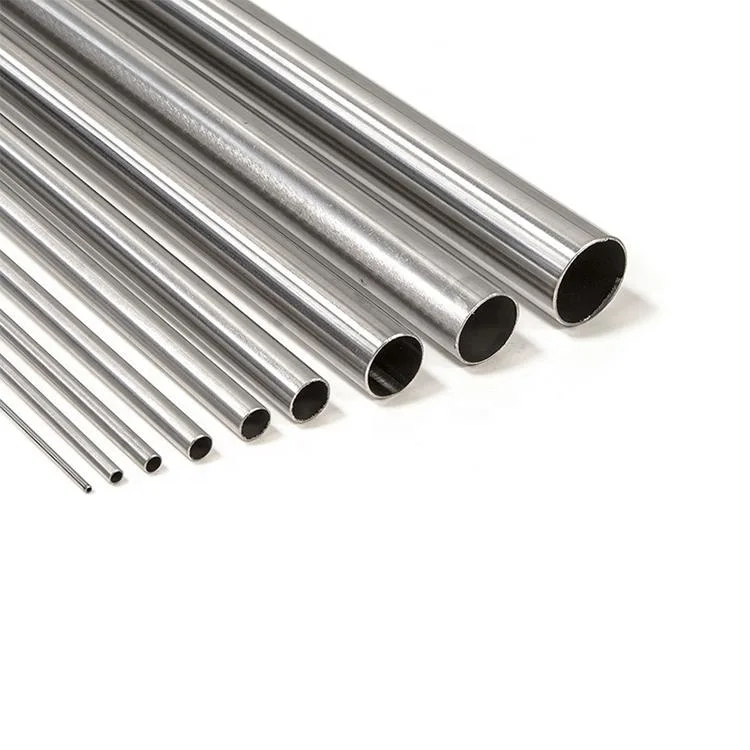 Spring Pipe 0.5mm Thickness Bright Finish AISI SUS301 302 ERW Steel Welded Stainless Steel Round Tube