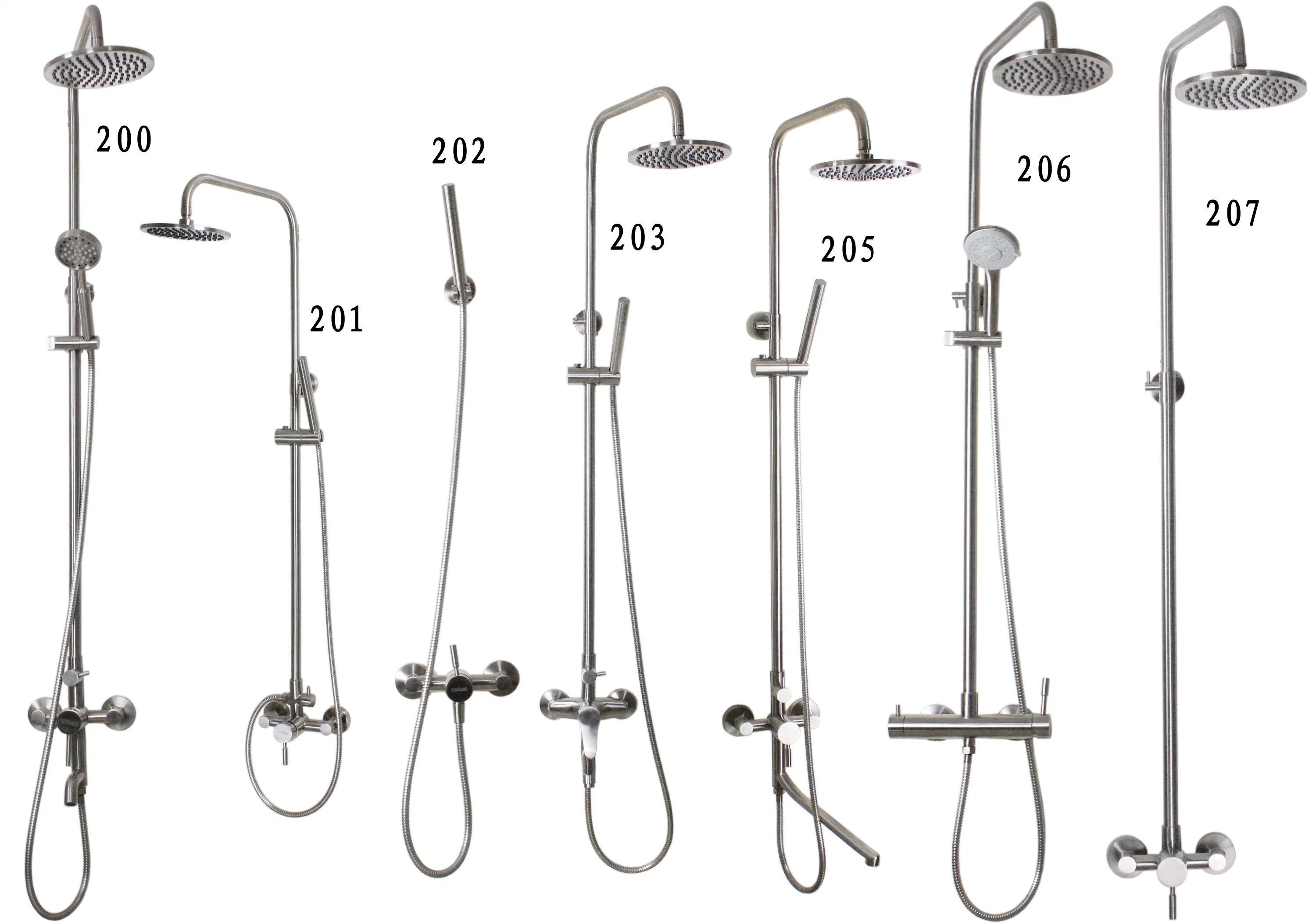 Ablinox High quality/High cost performance Stainless Steel Shower Set Top Shower Bathroom Accessories