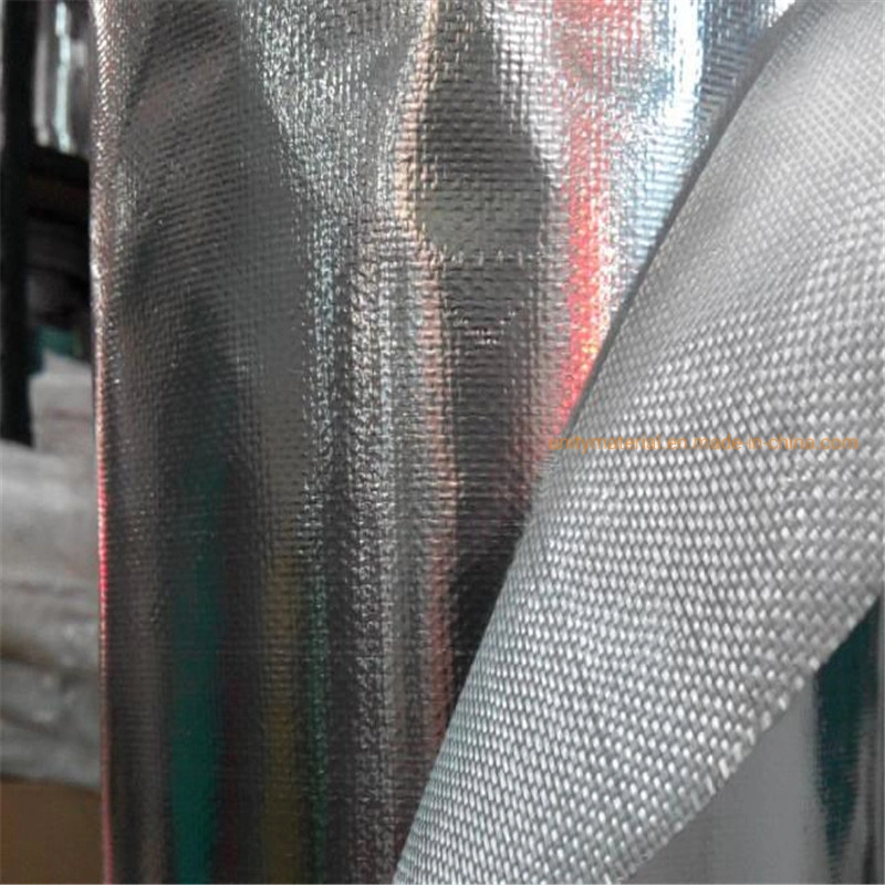 E Glass Fibre Glass / Fibreglass Woven Cloths Fabric with Coated Aluminium Foil