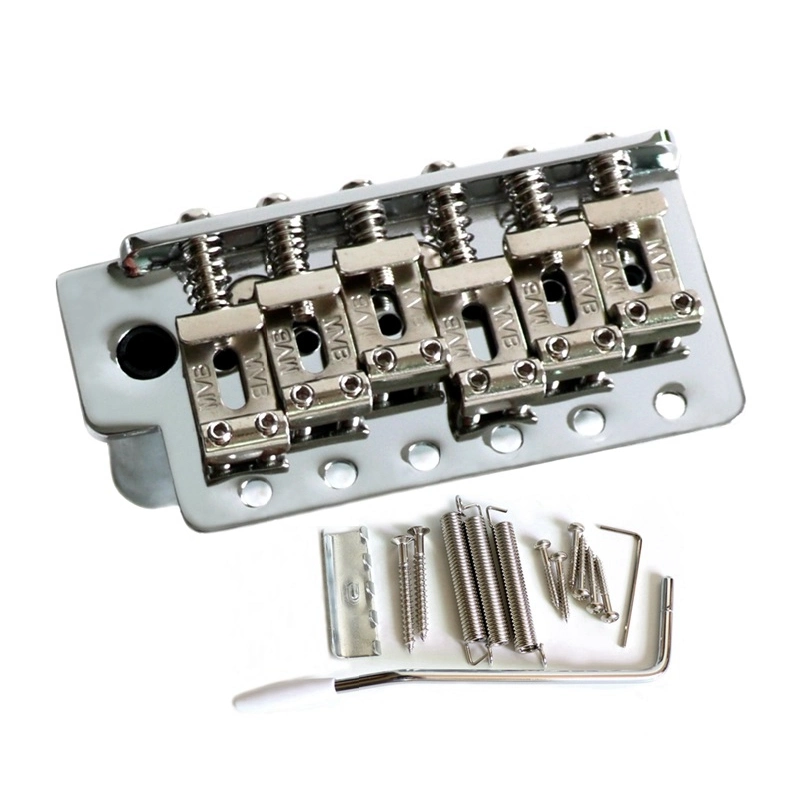 Estratégia de sela Vintage Hardware Donlis Guitar Tremolo Bridge com bloco completo