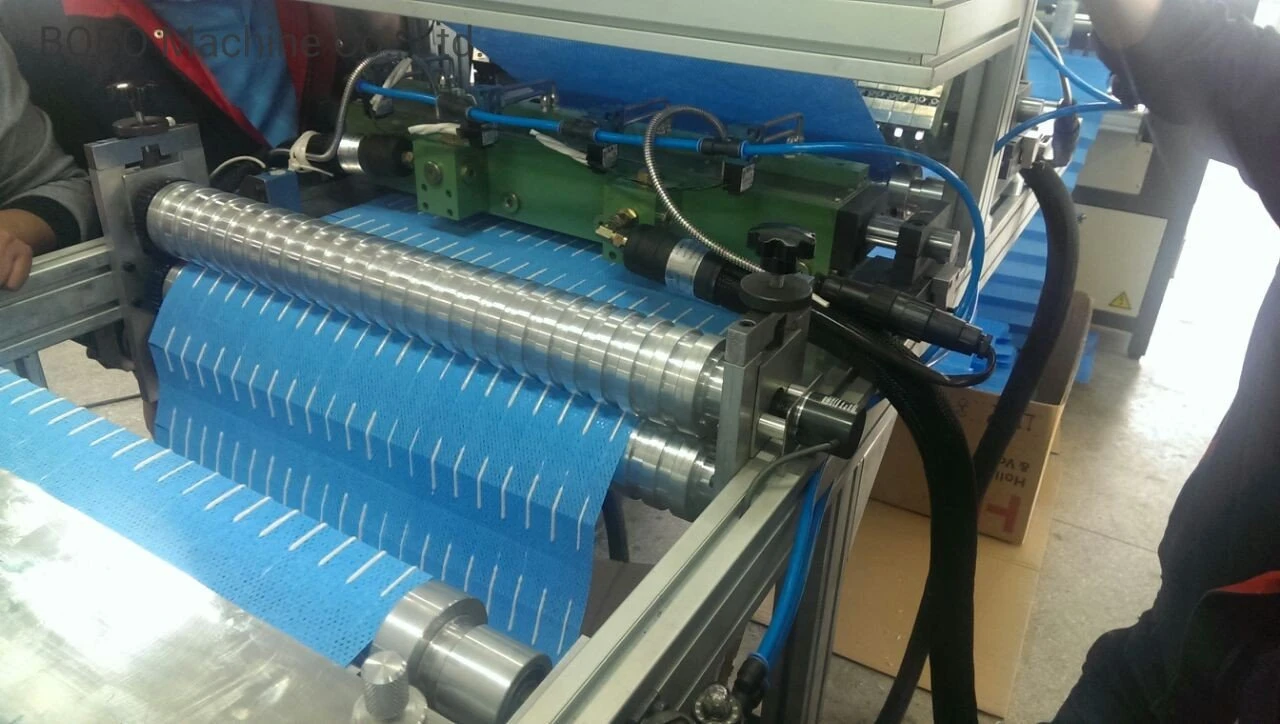 Air Filter Pleating Making Machine Line for Car Use Filter Paper Non Woven Pleating