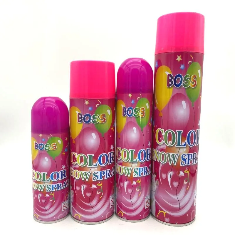 250 ml de spray de nieve de color Boss para celebraciones de Holi.