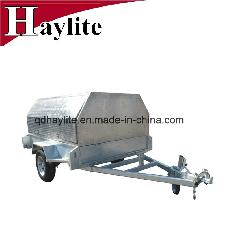 Aluminium Box Tandemtrailer Farm Trailer