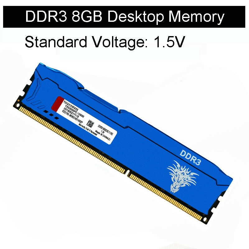 ذاكرة وصول عشوائي (RAM) DDR3 سعة 4 جيجابايت بسرعة 4 جيجابايت بسرعة 1333 ميجاهرتز كمبيوتر محمول بسرعة 1600 ميجاهرتز ذاكرة كمبيوتر مكتبي من الذاكرة 240 pin 1.5V DIMM جديدة