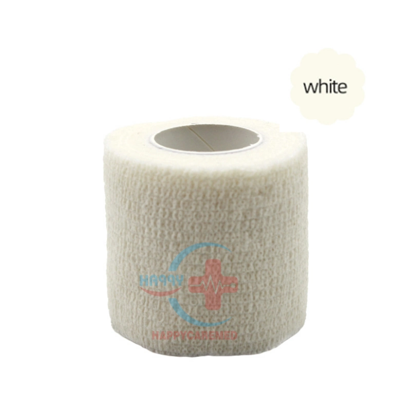 Hc-R114 Medical Products Elastic Bandage for Veterinary Surgery, High Elastic Breathable Adhesive Bandage