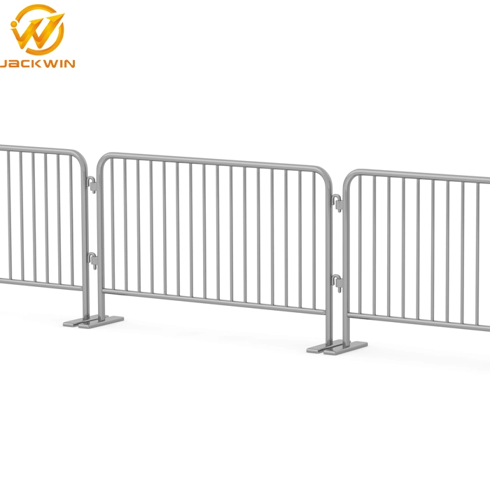 La alta calidad el control de multitudes barrera valla de malla galvanizada temporal