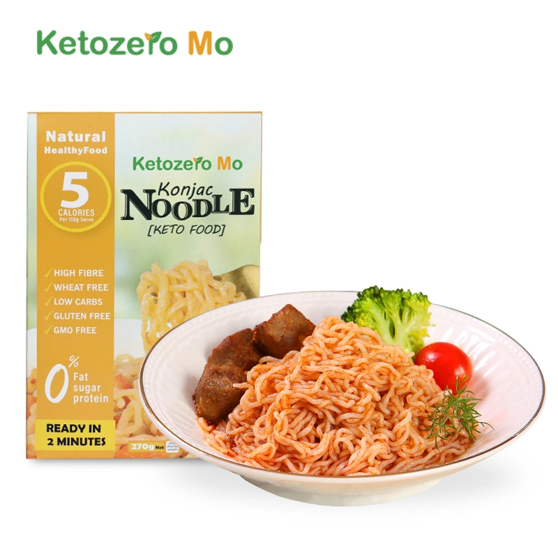 Factory Price Organic Low Sugar Fast Food Konjac Pasta