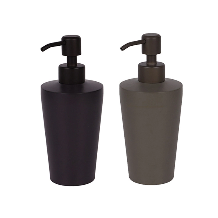 Black Ceramic Bathroom Set Accessories Set Household Foam Soap Bottle for Hotel