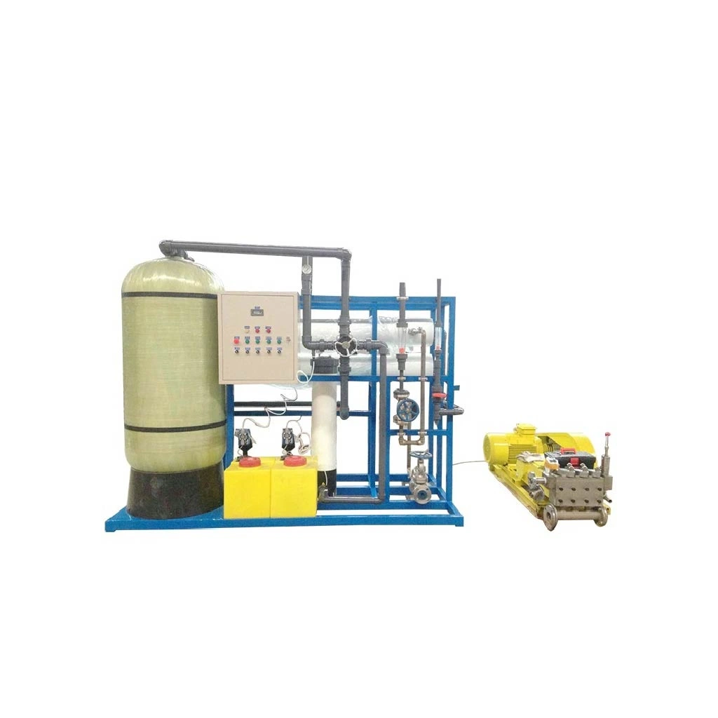 Well Water Purification for Seawater 1tph Sand Filter Stainless Steel Seawater Desalination for Boat