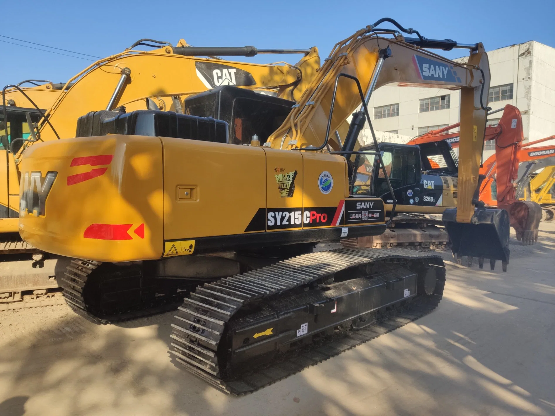 Crawler Excavator 6ton Sy60c-9c Used Excavator Sy55c Sy75c Sy135 Sy155 Sy215 Sy235 Excavator