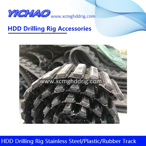 HDD Drill Stainless Steel/Rubber Track 350/52.5/104 for Horizontal Directional Drilling Machine