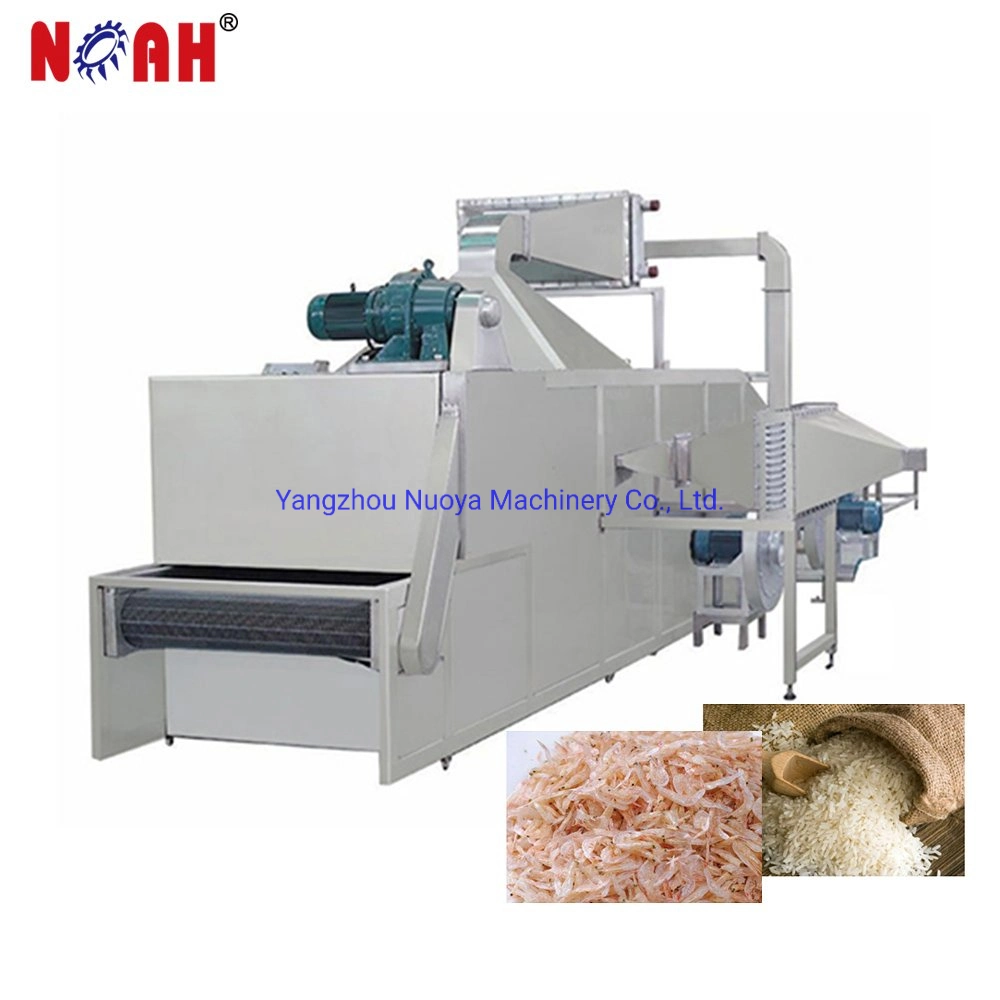 Dw-1.2-8 Traditional Chinese Medicine Dates Wood Fungus Belt Dryer Machine