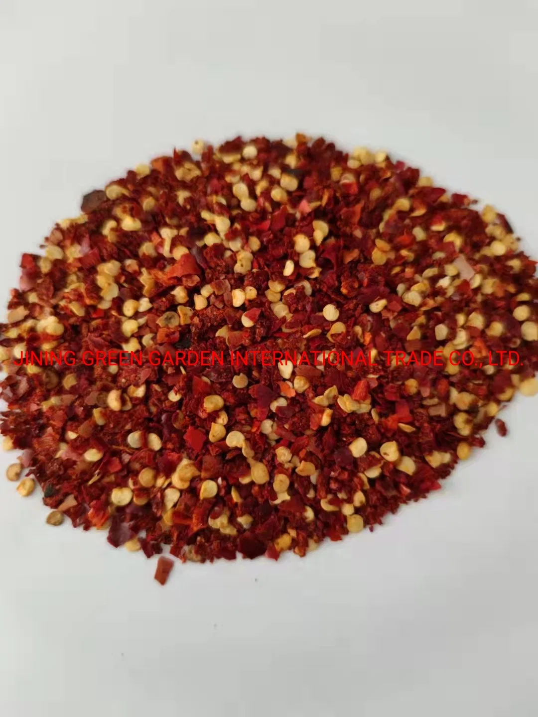 ISO/Brc/HACCP Certified Crushed Red Chili /Chilli Flakes/Hot Pepper Crushed China Green Garden Supplier Price