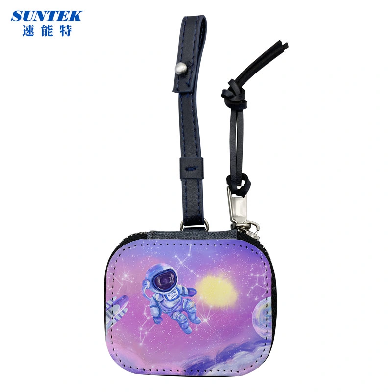 Hot Gift Protector Cover Durable PU Leather Jean Fabric Bag for Earphone 3rd Generation Case for with Insert Bag