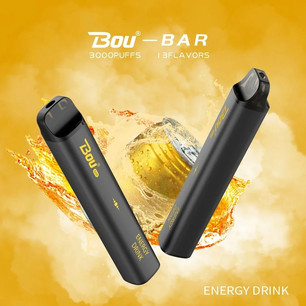 3000 inhalaciones Bou Bares Vaporizador bobina No-Rechargeable Eletronico malla desechable cigarrillo E