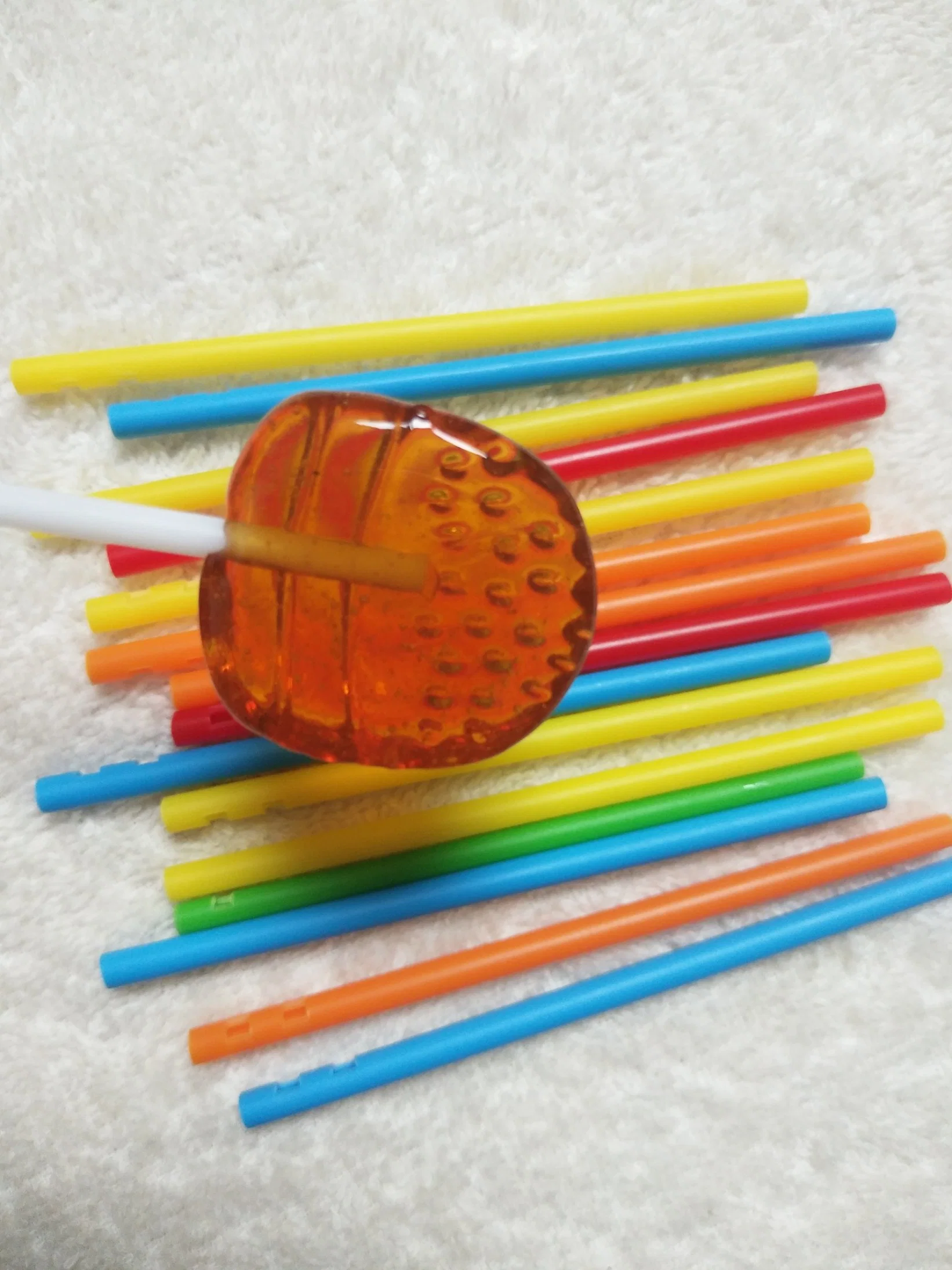 Eliminação aprovada pela FDA Candy Plastic Lollipop sticks material de embalagem Stick Para Lollypop