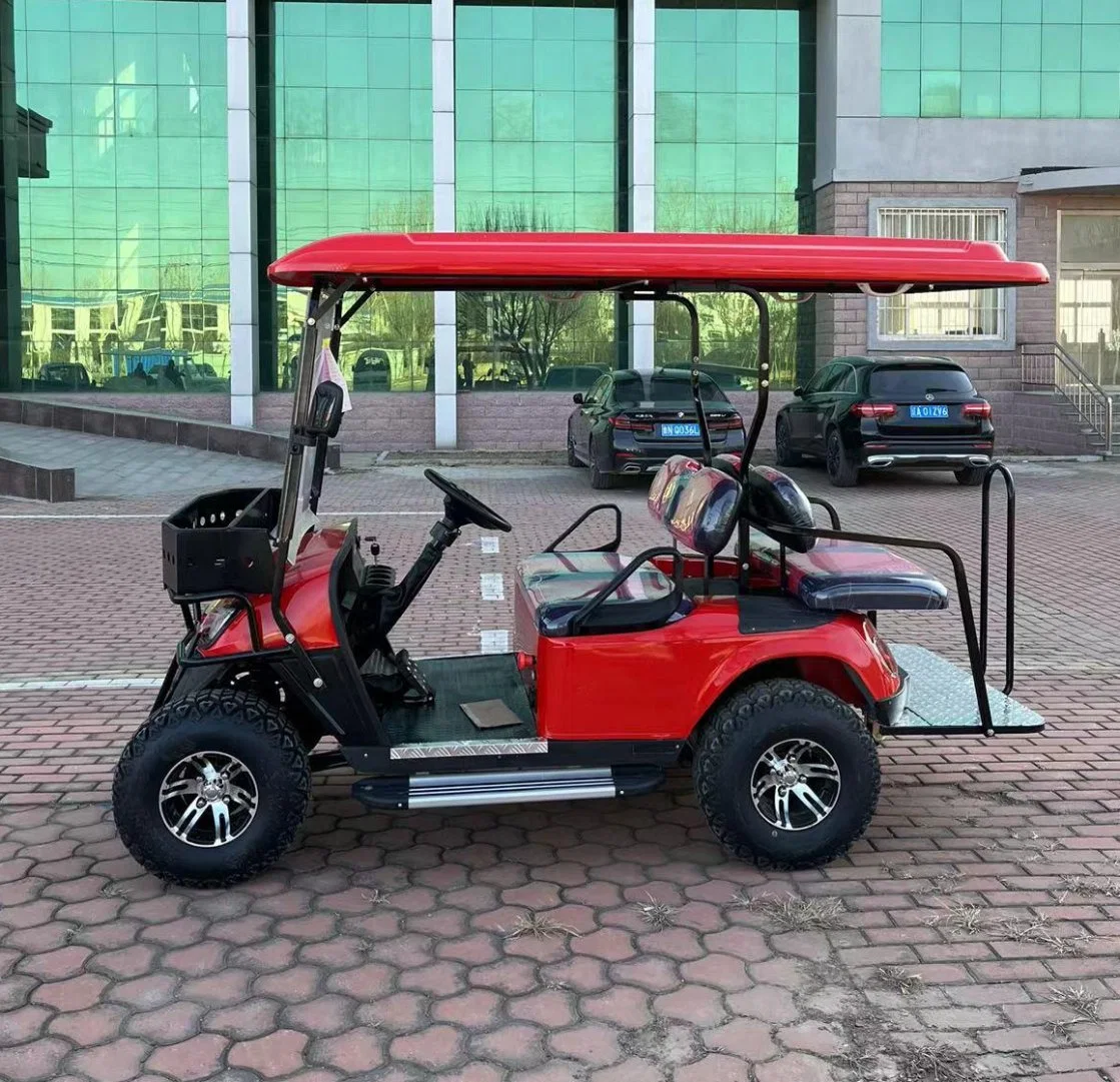 Chino Mini 2 asientos 4 6 asientos eléctricos Golf Carts Precios baratos Buggy Car for Sale 48V Lithium Battery Places Carrito de Golf