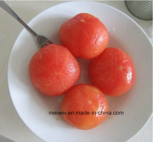 Banheira de venda de conservas de tomate pelado