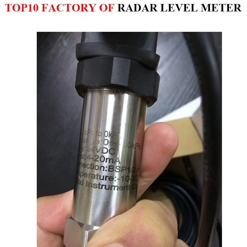 Sensor de presión de aceite del motor con 0.1~20MPa gama de pruebas básicas de cerámica y el grado de protección IP65 Sensor de presión de combustible