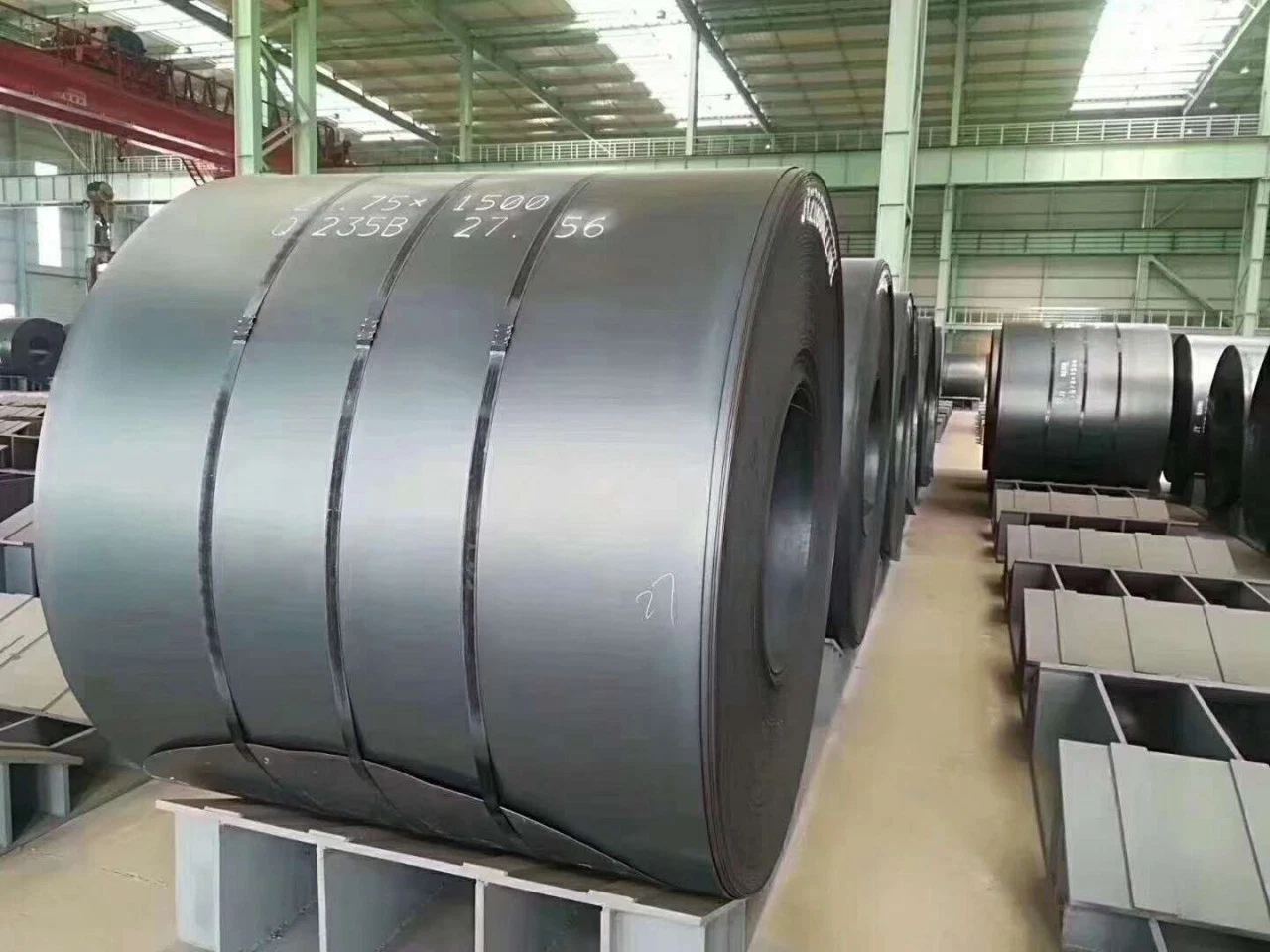 Hot Rolled Pickled Steel Coil Spfc490 High Tensile Light Oiled