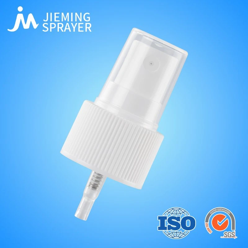 18/20/24-410 High Qualiy Liquid Dispenser 24/410 Full Cover Plastic Nozzle 24mm Toilet Water Pure Dew Bottle Cap Fine Mist Spray Head PP Material Rib Side