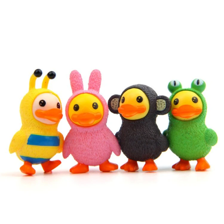 Adorable Vinyl Duck Bath Dolls Custom Soft PVC Vinyl PP Toys