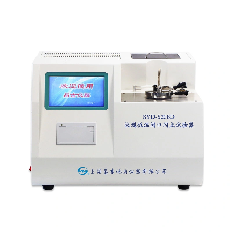 SYD-5208D Rapid Low Temperature Closed Cup Flash Point Tester for Oil Testing